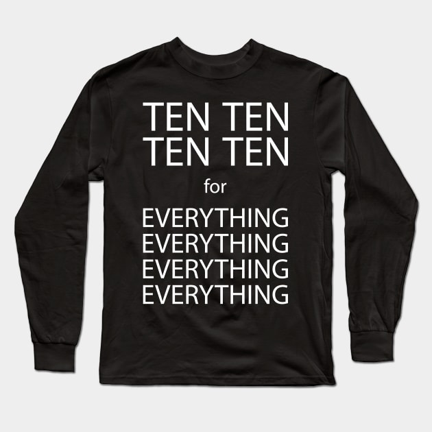 Violent Femmes - Kiss Off - Ten for Everything Long Sleeve T-Shirt by morningmarcel